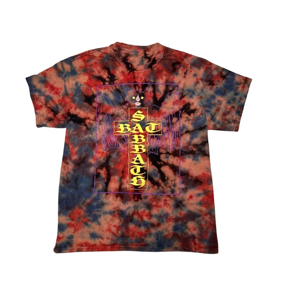 Bat Sabbath Tie Dye Tour Tee - Picture 1 of 4